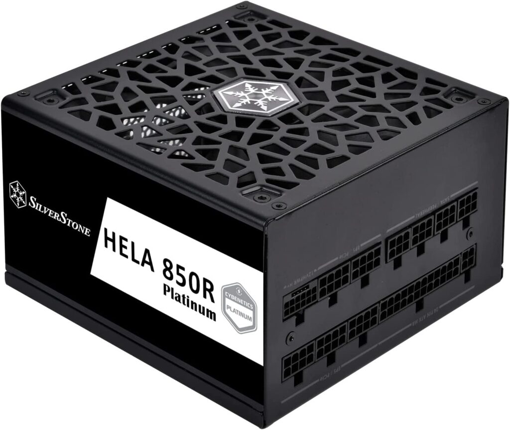 Silverstone HELA 850R Platinum 850W PCIe 5.0 Modular Power Supply